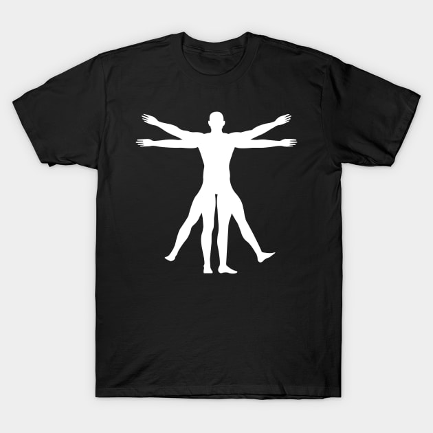 vitruvian man T-Shirt by samzizou